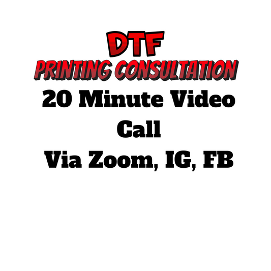 Direct-to-Film Printing Consultation Video Call