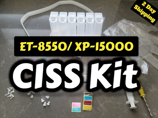 NEW! Epson ET-8550, XP-15000 CISS KIT  Fast Shipping