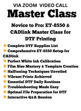 Load image into Gallery viewer, Epson ET-8550 CADlink Master Class: Elevate Your DTF Printing Skills
