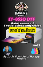 Load image into Gallery viewer, Hangry&#39;s ET-8550 DTF Cheat Sheet Ebook
