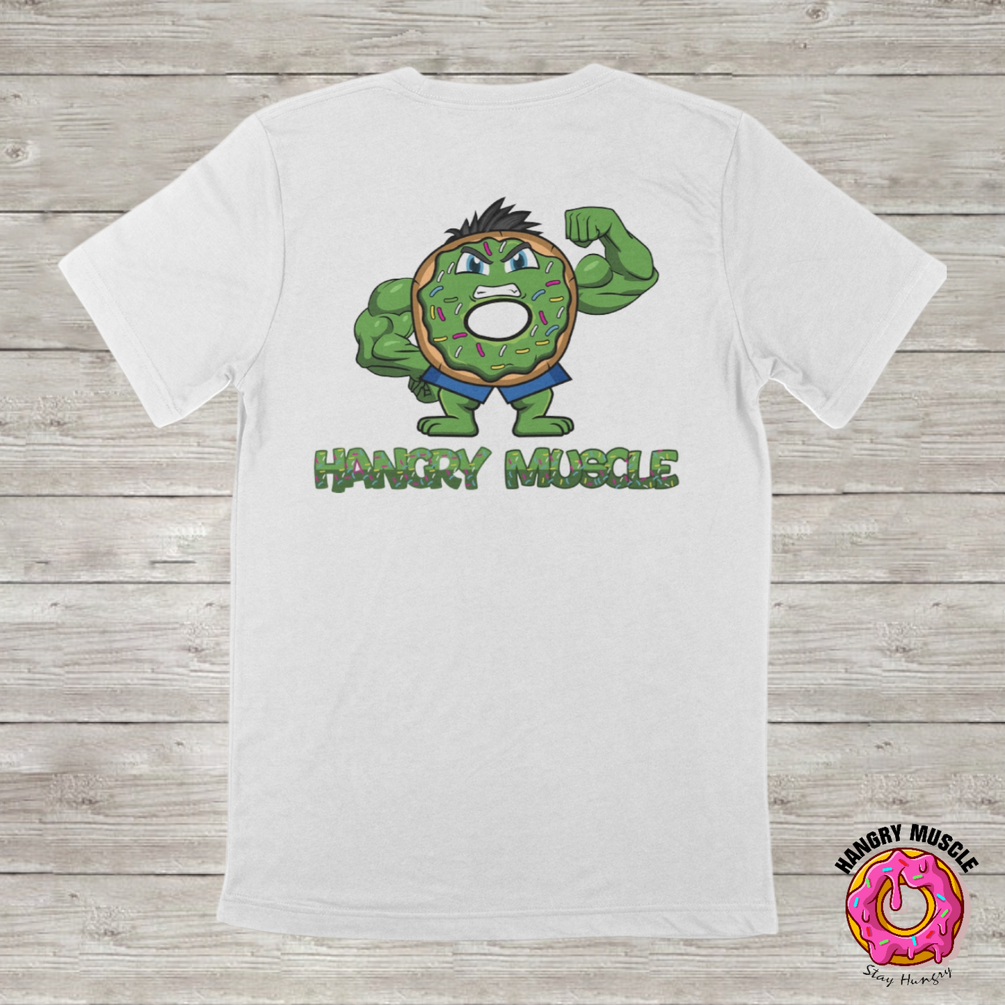 Stay Hungry | Green Donut | Short Sleeve