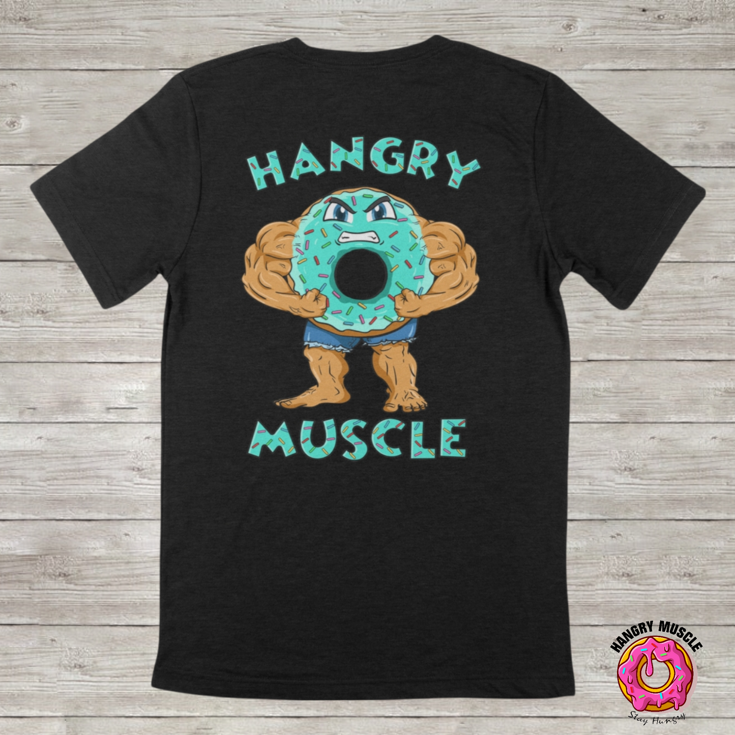 Stay Hungry | Teal Donut | Short Sleeve