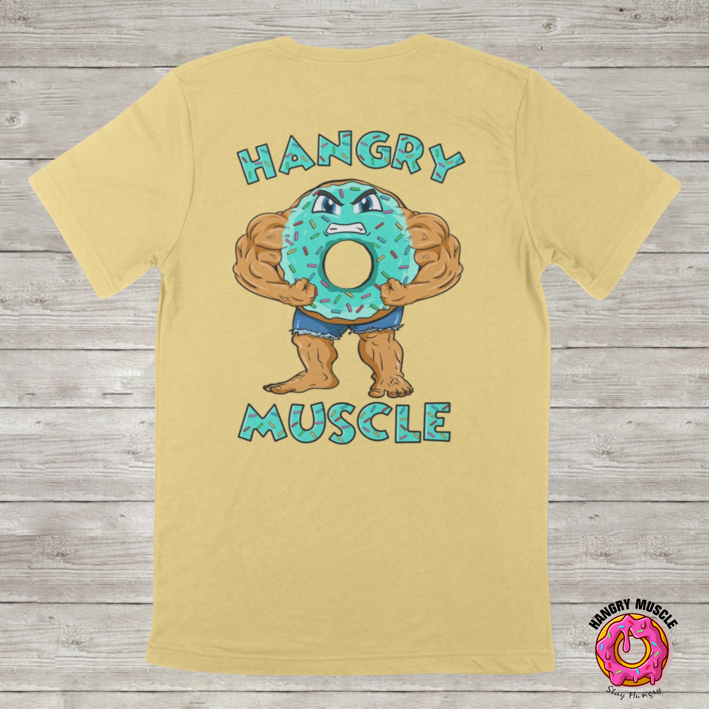 Stay Hungry | Teal Donut | Short Sleeve