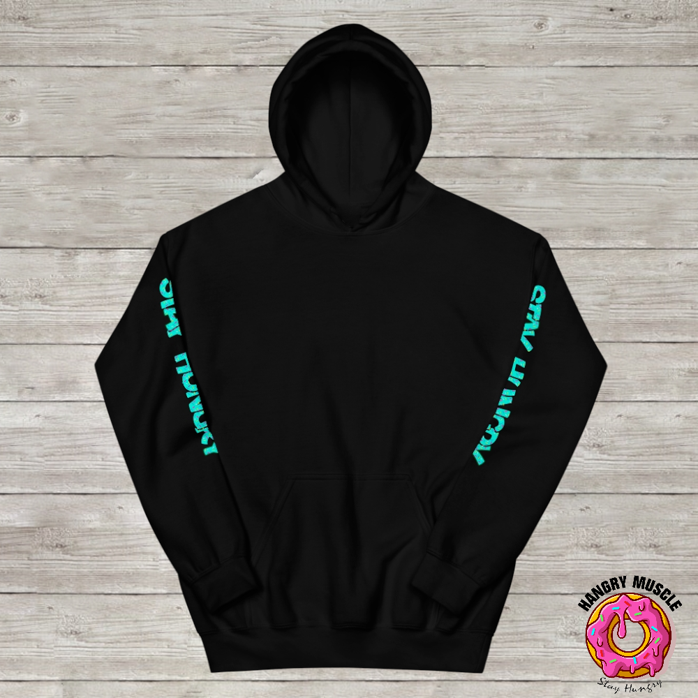 Stay Hungry Teal | Pull Over Hoodie | Unisex