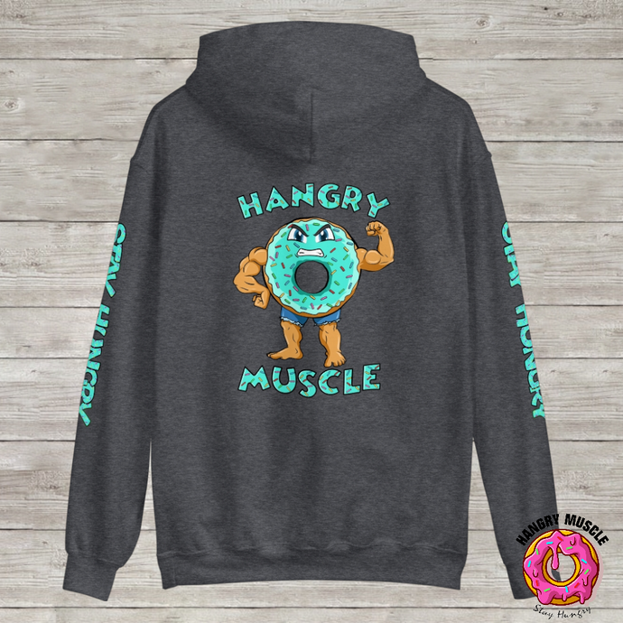 Stay Hungry Teal | Pull Over Hoodie | Unisex