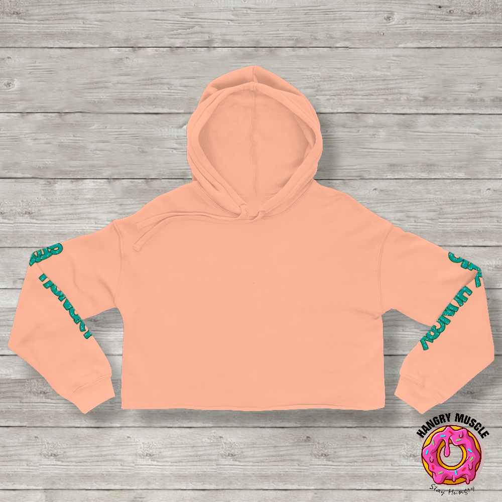 Cropped Fleece Hoodie | Woman Donut